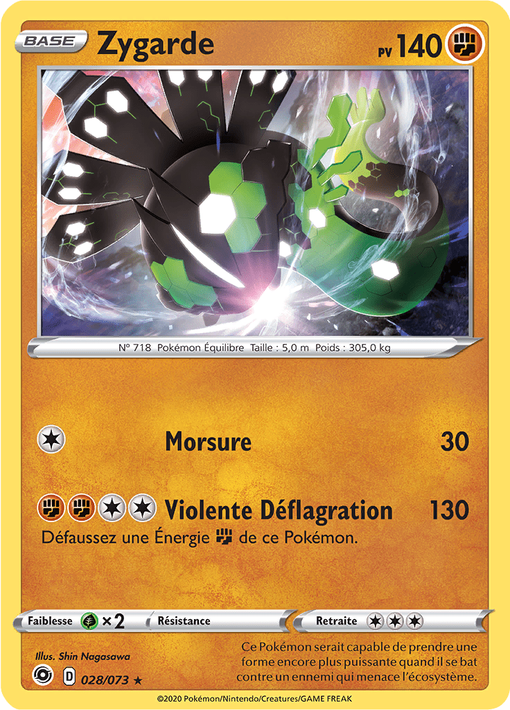 Zygarde - La Voie du Maître - 028 - Holographique rare
