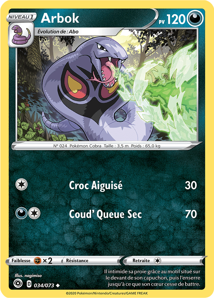 Arbok - La Voie du Maître - 034 - Peu commune