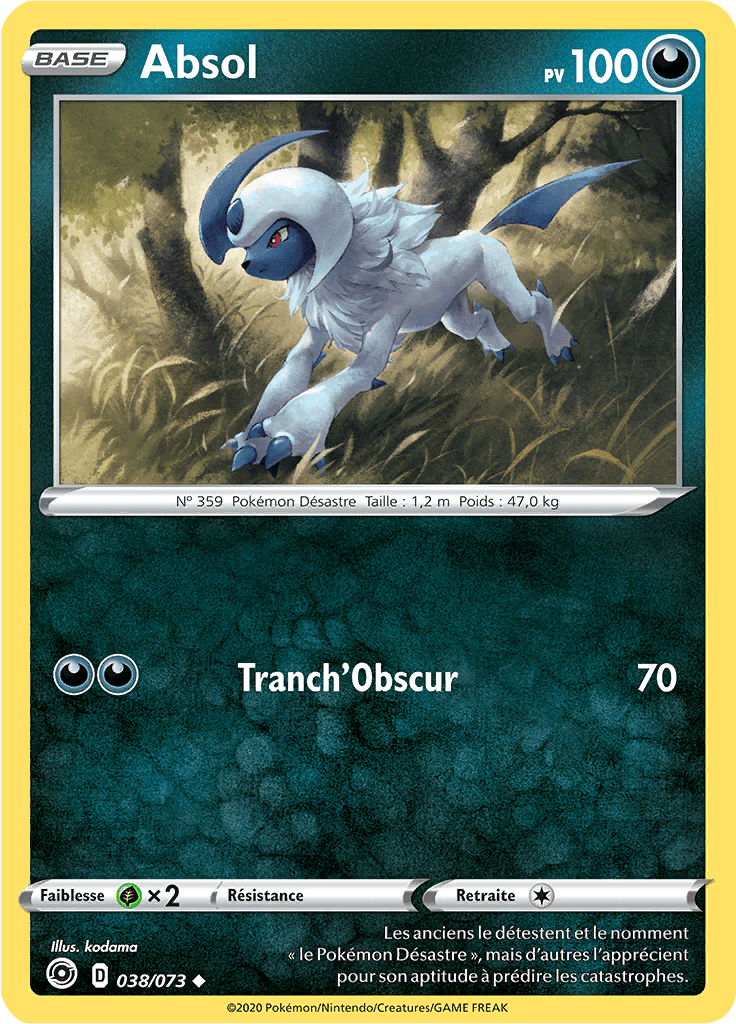 Absol - La Voie du Maître - 038 - Peu commune