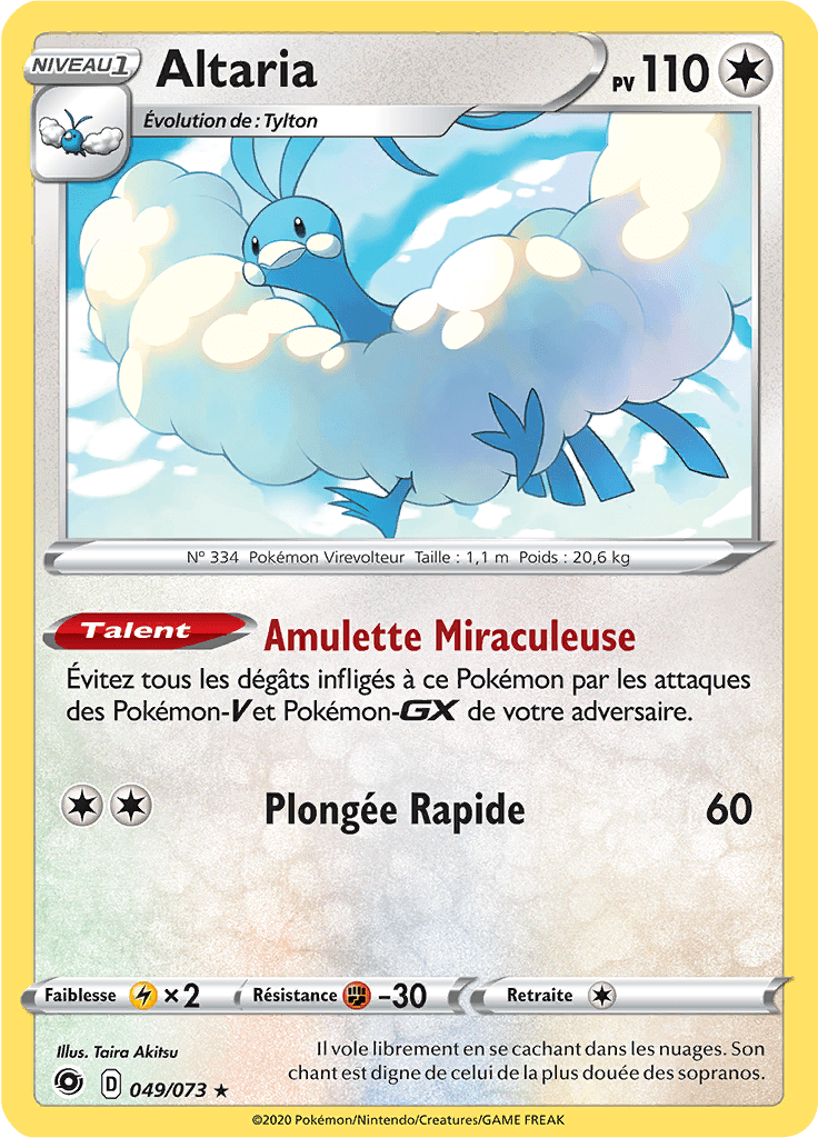 Altaria - La Voie du Maître - 049 - Holographique rare