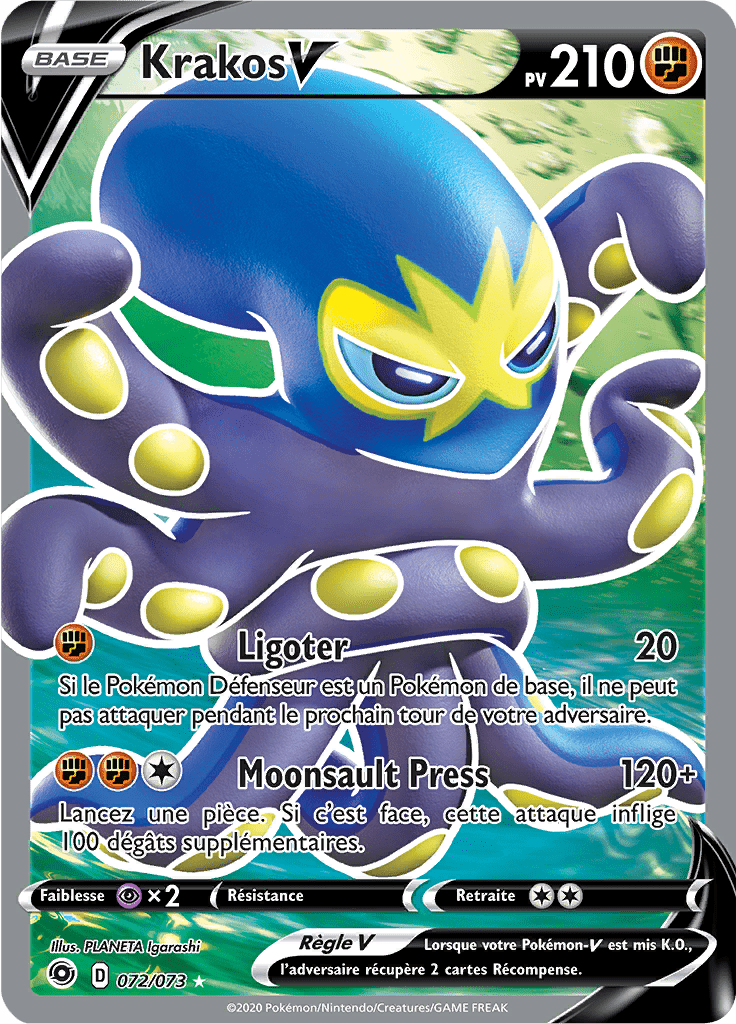 Krakos V - La Voie du Maître - 072 - V Full Art