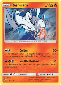 Reshiram - Légendes Brillantes - 014 - Holographique rare