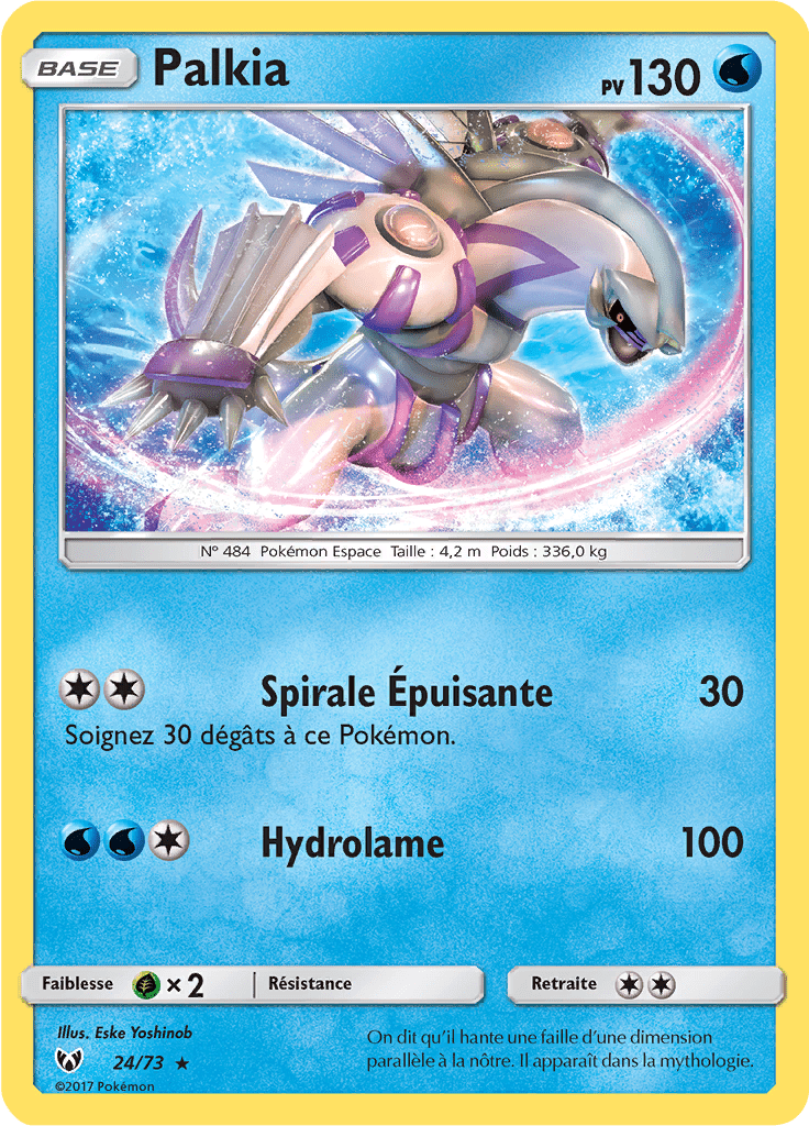 Palkia - Légendes Brillantes - 024 - Holographique rare