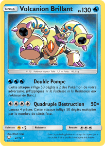 Volcanion Brillant - Légendes Brillantes - 027 - Brillant rare