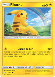 Pikachu - Légendes Brillantes - 028 - Commune