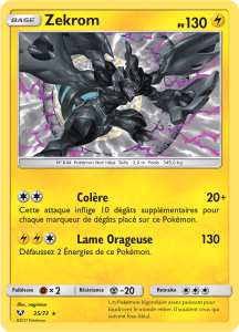 Zekrom - Légendes Brillantes - 035 - Holographique rare