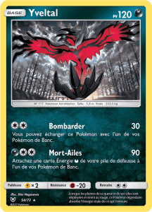 Yveltal - Légendes Brillantes - 054 - Holographique rare