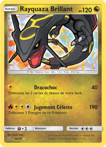 Rayquaza Brillant - Légendes Brillantes - 056 - Brillant rare