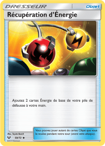 Récupération d'Énergie - Légendes Brillantes - 059 - Peu commune