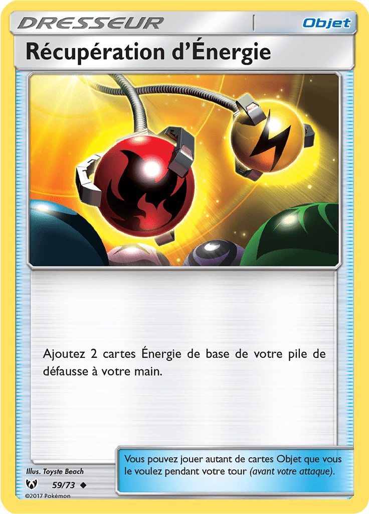 Récupération d'Énergie - Légendes Brillantes - 059 - Peu commune