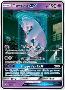 Mewtwo GX - Légendes Brillantes - 078 - GX Full Art Gold