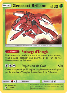 Genesect Brillant - Légendes Brillantes - 009 - Brillant rare