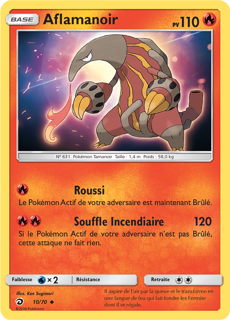 Aflamanoir - Majesté des Dragons - 010 - Peu commune