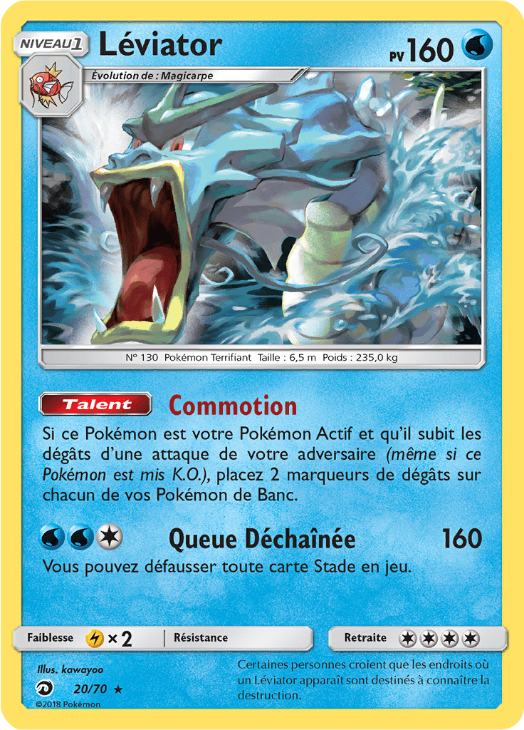 Léviator - Majesté des Dragons - 020 - Holographique rare