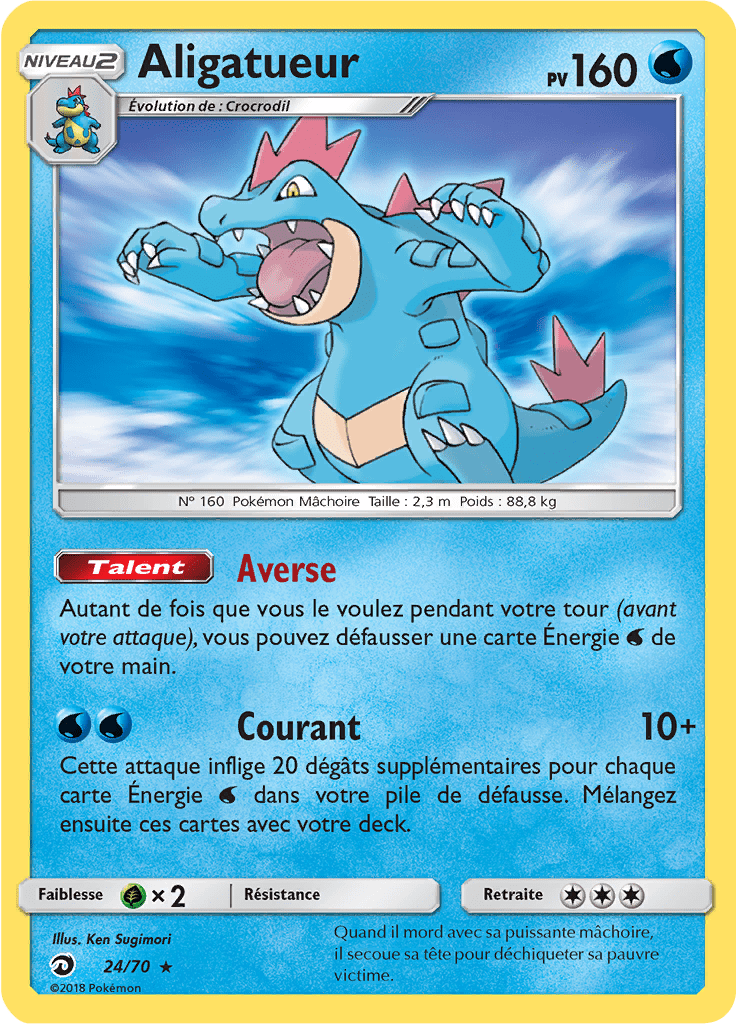 Aligatueur - Majesté des Dragons - 024 - Holographique rare