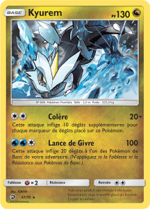 Kyurem ex 157/086 Black Bolt Pokémon TCG Ultra Rare PSA 9