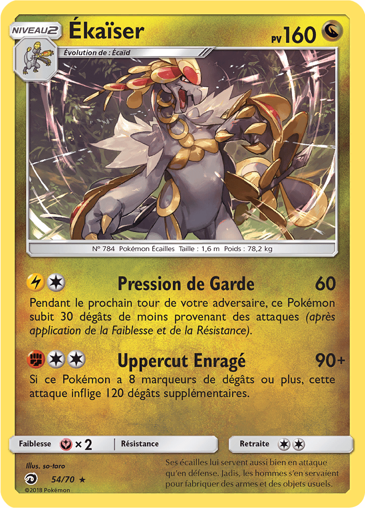 Ékaïser - Majesté des Dragons - 054 - Holographique rare