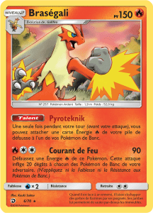 Braségali - Majesté des Dragons - 006 - Holographique rare