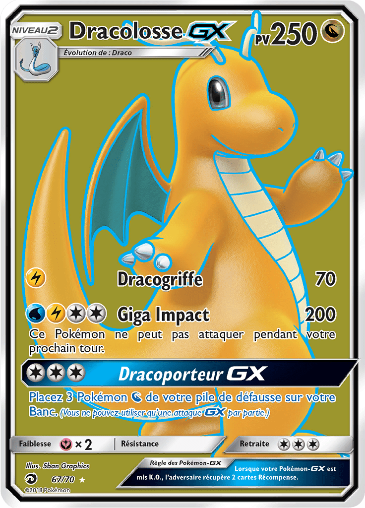 Dracolosse GX - Majesté des Dragons - 067 - GX Full Art