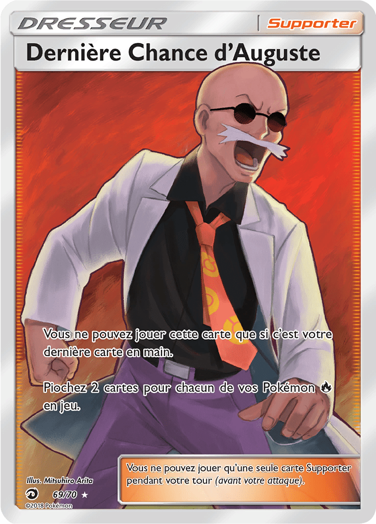 Dernière Chance d'Auguste - Majesté des Dragons - 069 - Trainer Full Art
