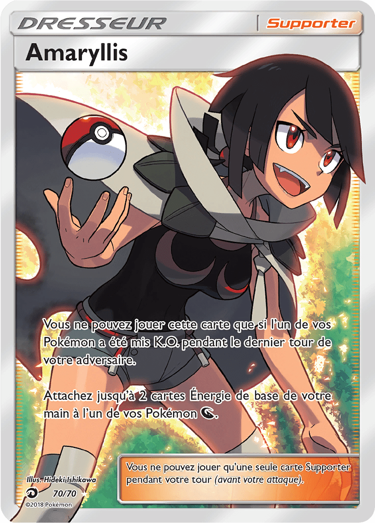 Amaryllis - Majesté des Dragons - 070 - Trainer Full Art