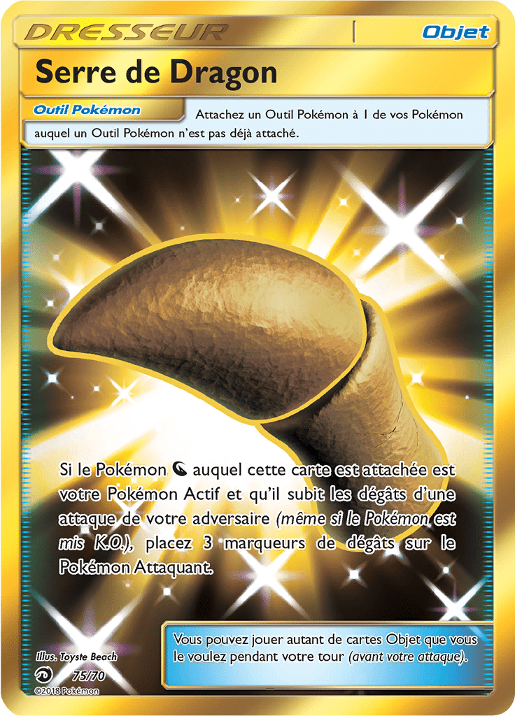 Serre de Dragon - Majesté des Dragons - 075 - Trainer gold