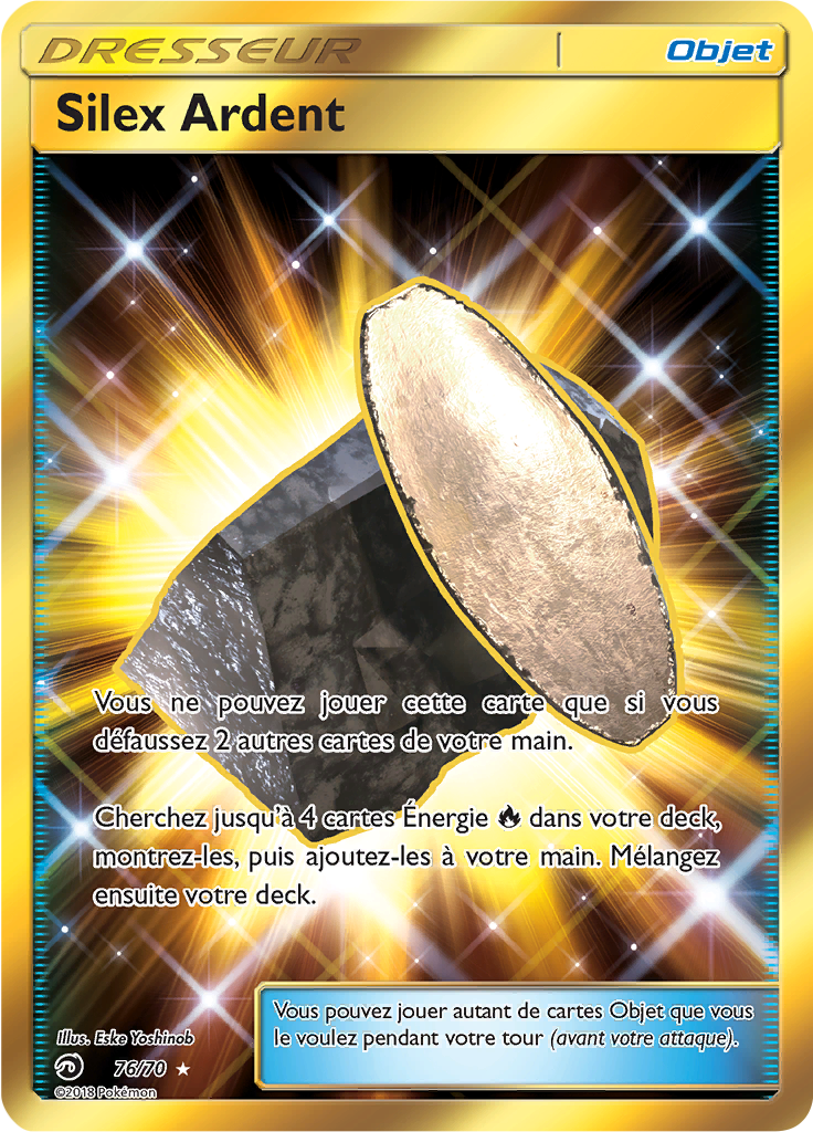 Silex Ardent - Majesté des Dragons - 076 - Trainer gold