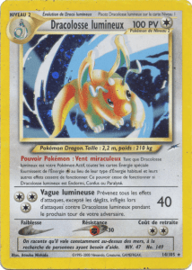 Dracolosse lumineux - Neo Destiny - 014 - Holographique
