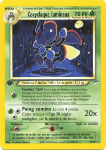 Coxyclaque lumineux - Neo Destiny - 024 - Rare