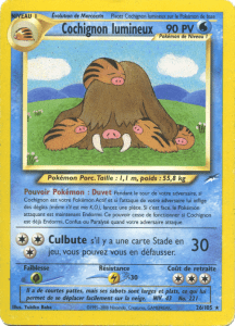 Cochignon lumineux - Neo Destiny - 026 - Holographique
