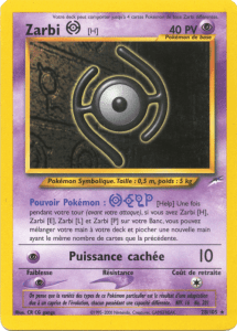 Zarbi H - Neo Destiny - 028 - Rare