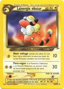 Lainergie obscur - Neo Destiny - 034 - Peu commune