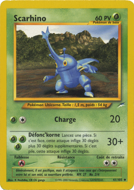 Scarhino - Neo Destiny - 041 - Peu commune