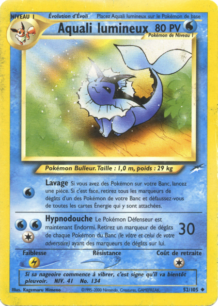 Aquali lumineux - Neo Destiny - 052 - Peu commune