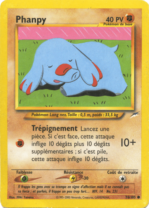 Phanpy - Neo Destiny - 076 - Commune