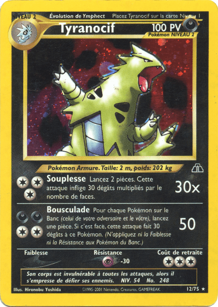 Tyranocif - Neo Discovery - 012 - Holographique