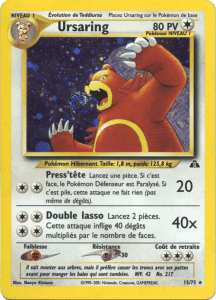 Ursaring - Neo Discovery - 015 - Holographique