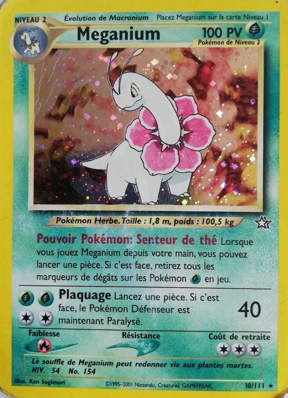 Meganium - Neo Genesis - 010 - Holographique