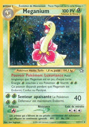 Meganium - Neo Genesis - 011 - Holographique