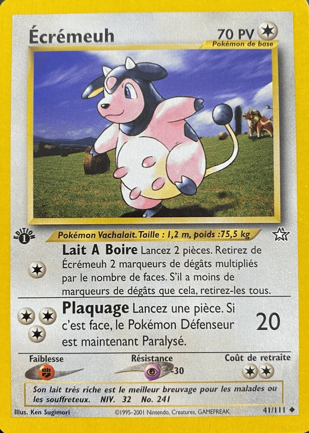 Écrémeuh - Neo Genesis - 041 - Peu commune