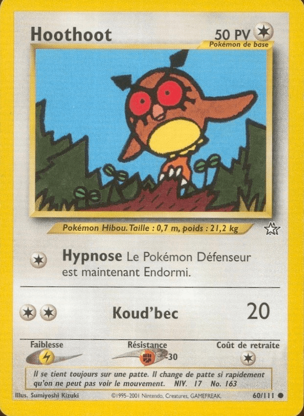 Hoothoot - Neo Genesis - 060 - Commune