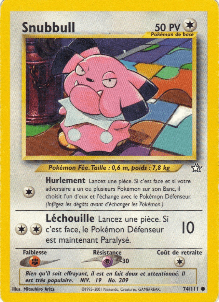 Snubbull - Neo Genesis - 074 - Commune