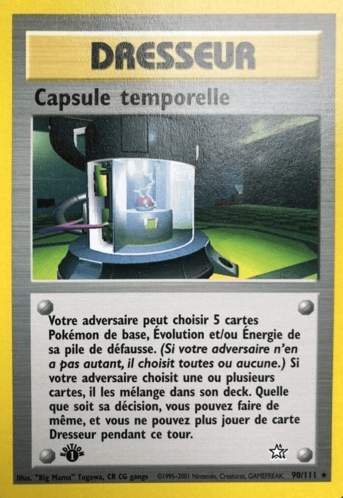 Capsule temporelle - Neo Genesis - 090 - Rare