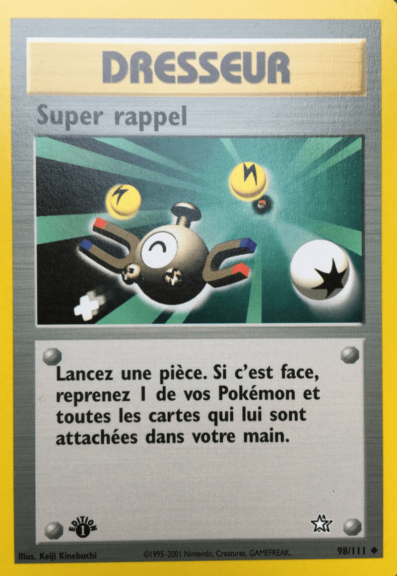 Super rappel - Neo Genesis - 098 - Peu commune