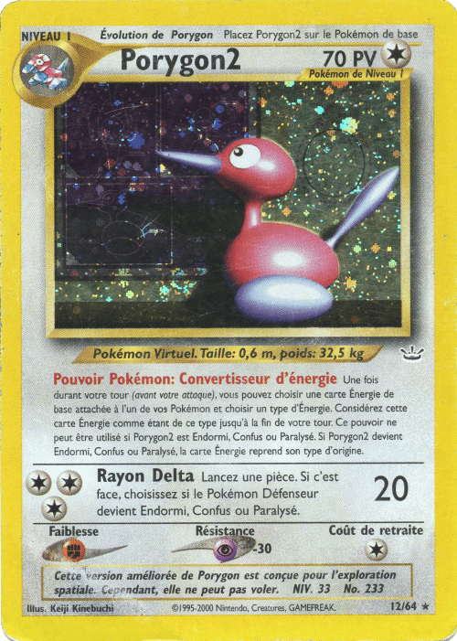 Porygon2 - Neo Revelation - 012 - Holographique