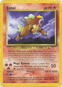 Entei - Neo Revelation - 017 - Rare