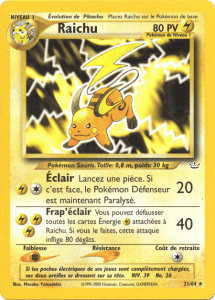 Raichu - Neo Revelation - 021 - Rare