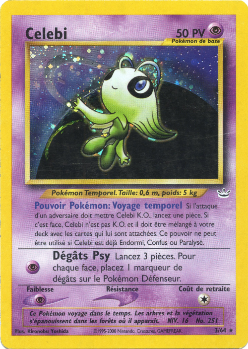 Celebi - Neo Revelation - 003 - Holographique