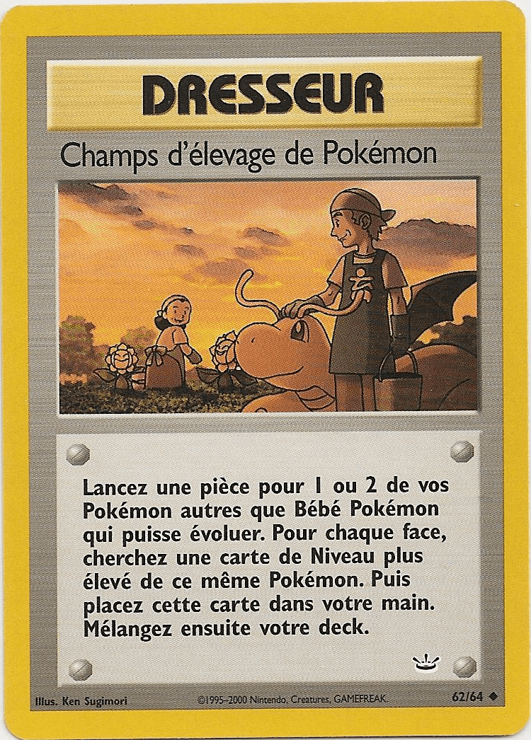 Champs d'élevage de Pokémon - Neo Revelation - 062 - Peu commune