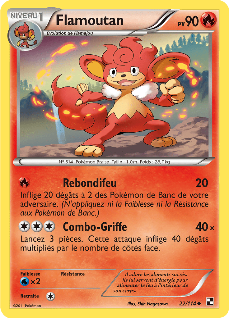 Flamoutan - Noir & Blanc - 022 - Peu commune